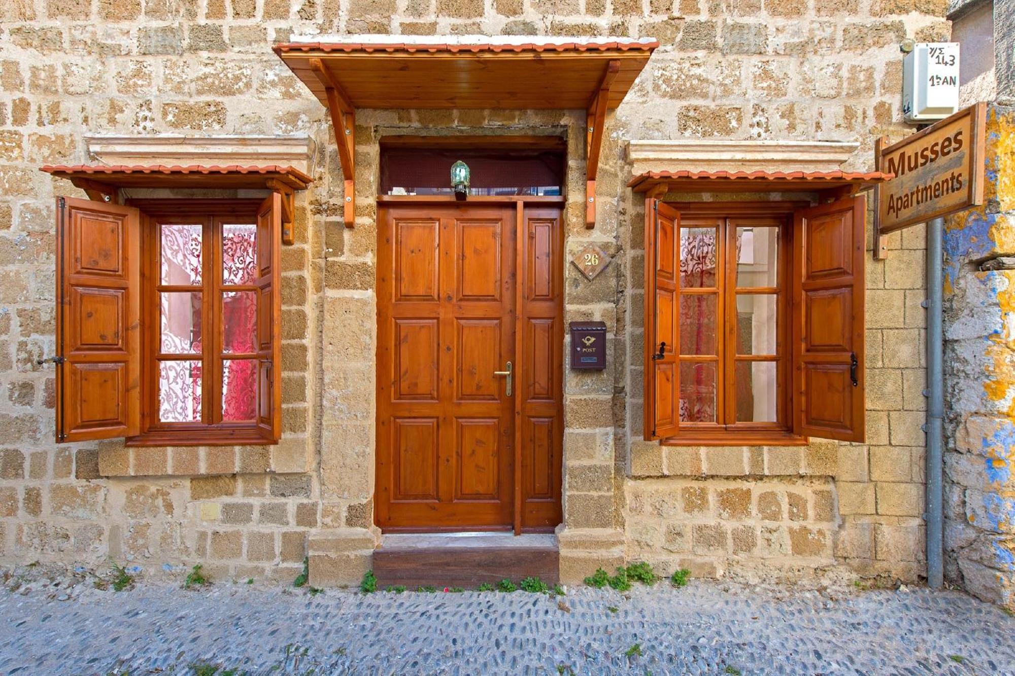 Muses-Old Town Apartman Rhodes City Kültér fotó